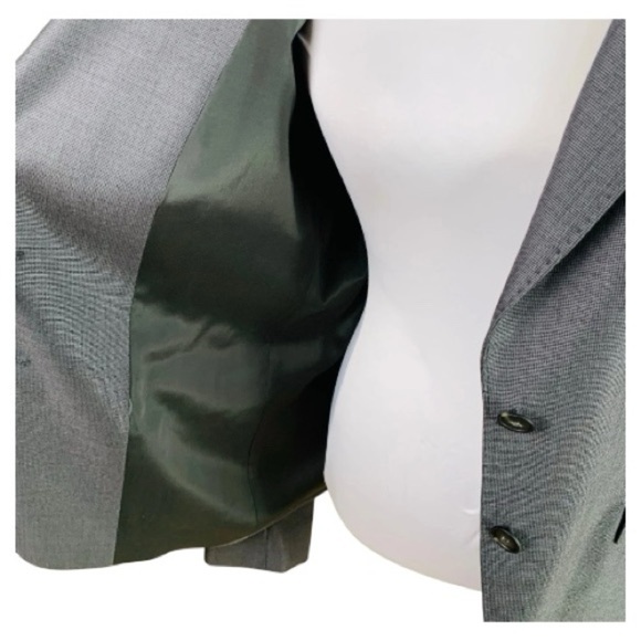 MaxMara Gray Suit Jacket - Picture 6 of 10